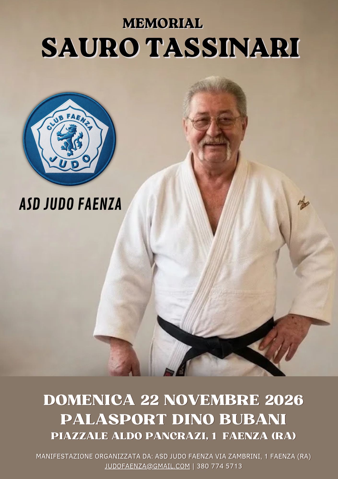 Locandina Memorial Sauro Tassinari